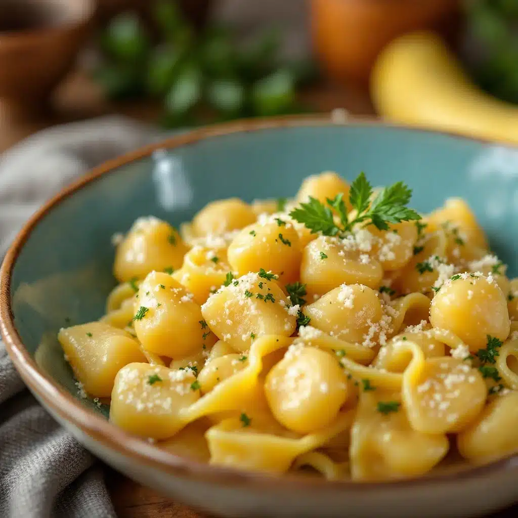 Kürbis-Gnocchi mit Butter und Salbei - featured image