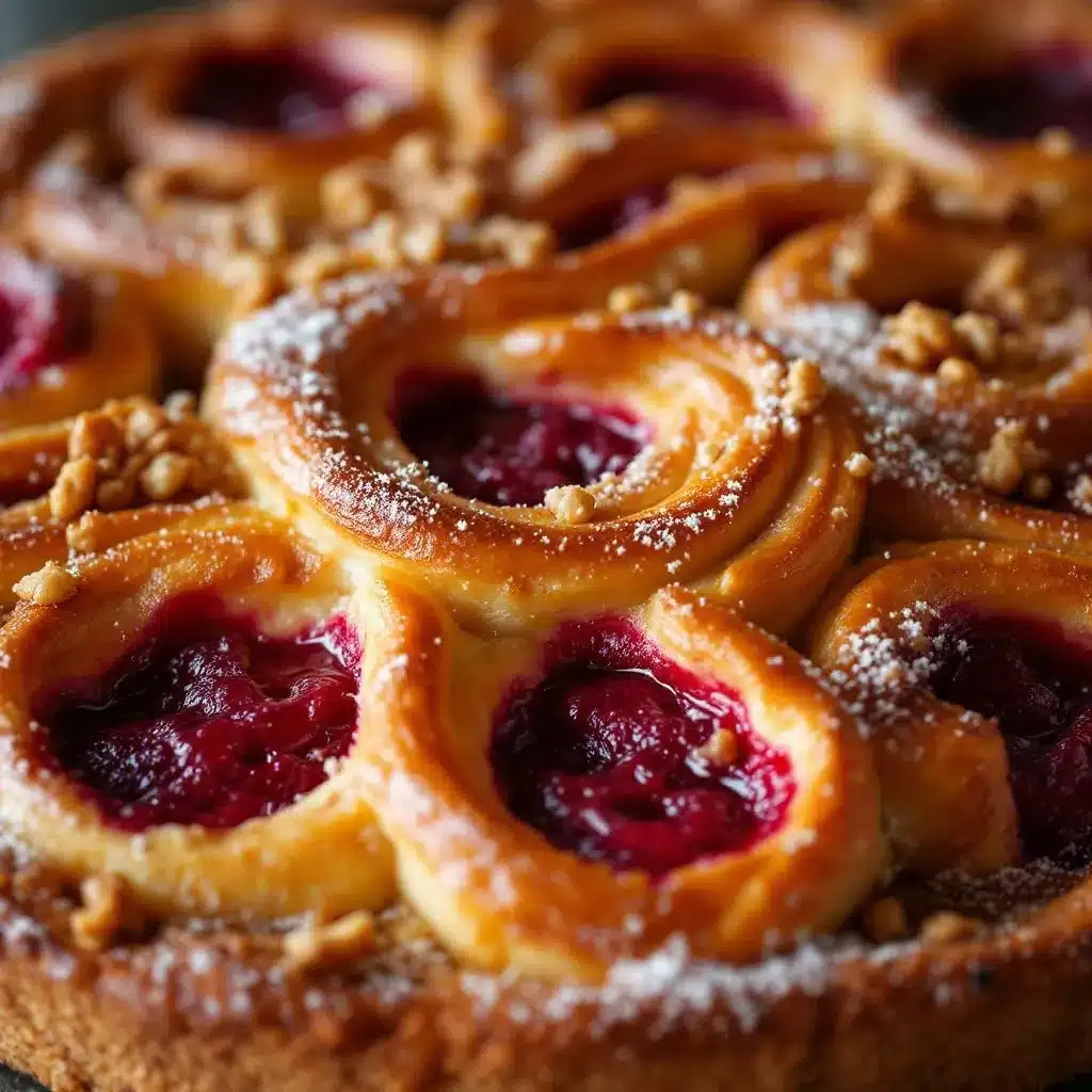 Kürbis-Streuselkuchen mit Zimtknusper preparation steps