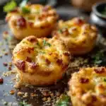 Mini-Quiches mit Lauch und Speck - featured image