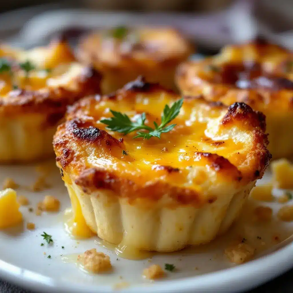 Mini-Quiches mit Ziegenkäse und Honig preparation steps