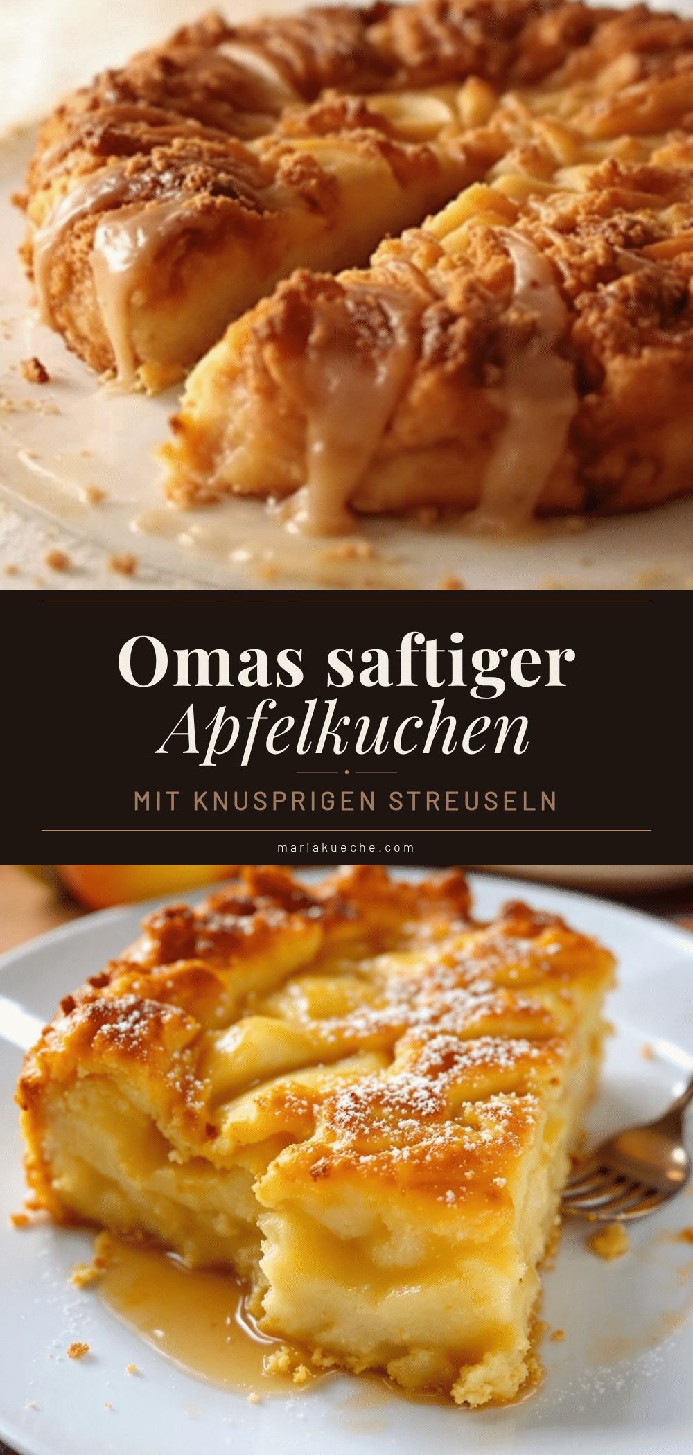 Omas Apfelkuchen mit Streuseln vom Blech recipe