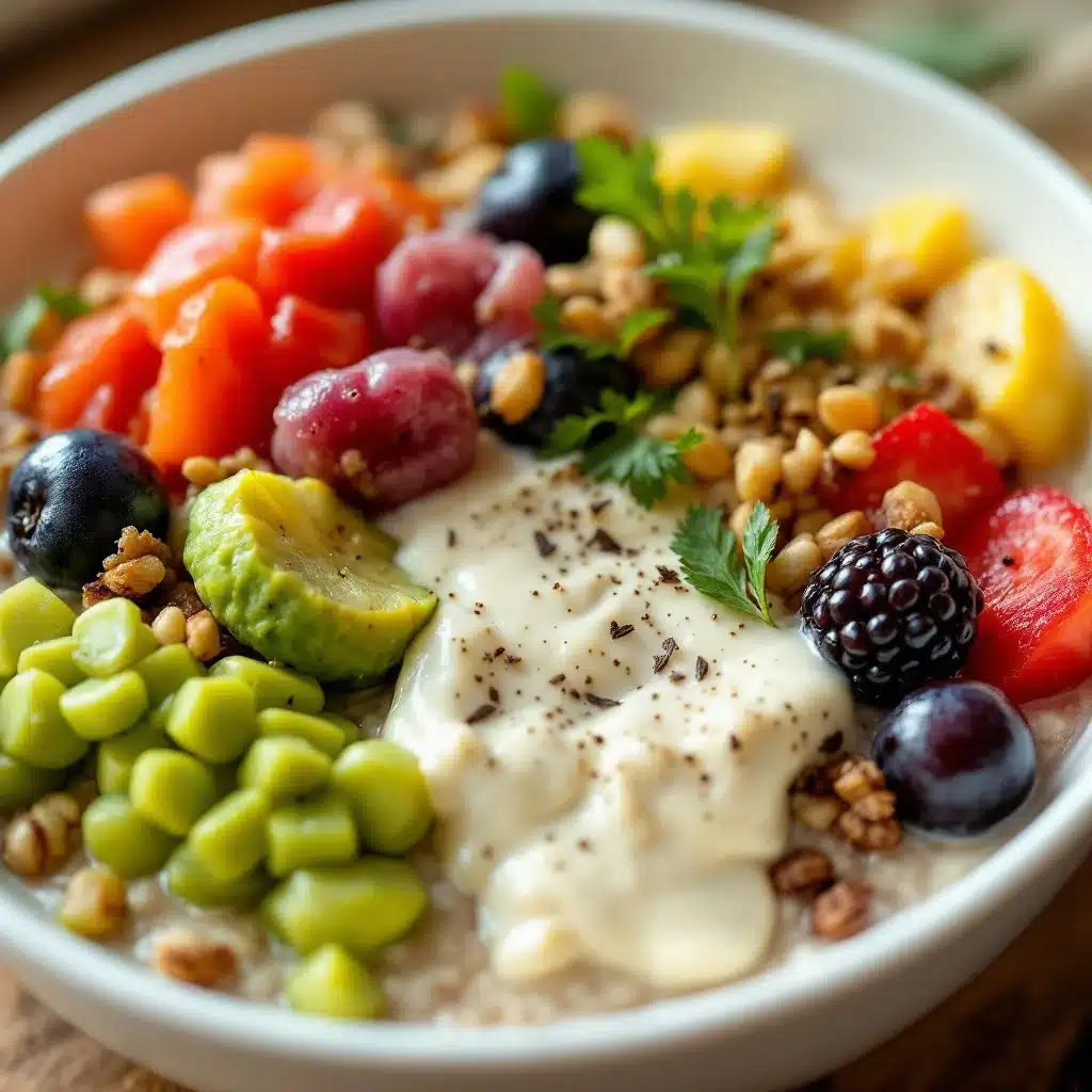 perfekte Overnight Oats mit Beeren - featured image