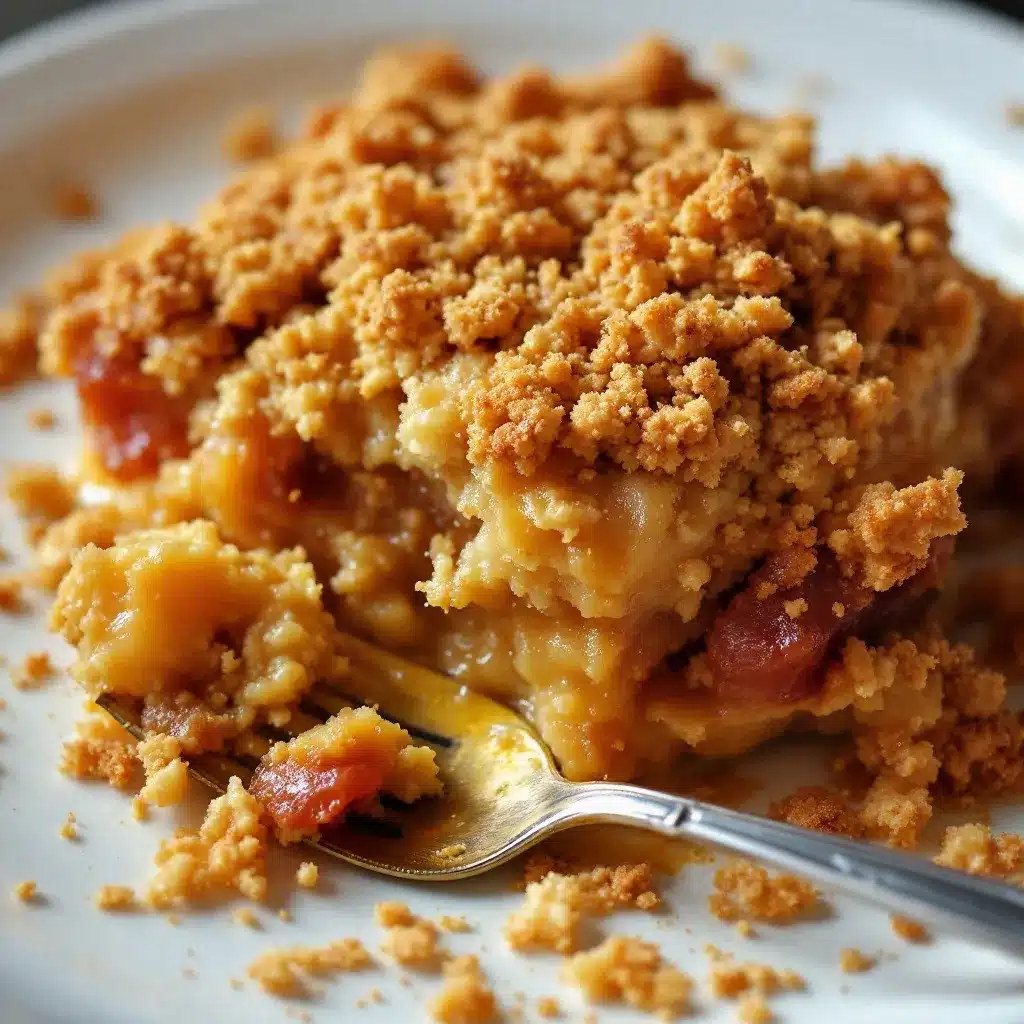 Pflaumen-Crumble mit Haferflocken-Streuseln preparation steps