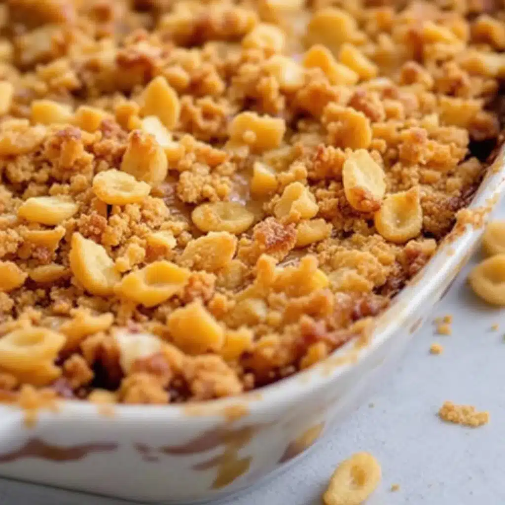 Pflaumen-Crumble mit Haferflocken-Streuseln - featured image