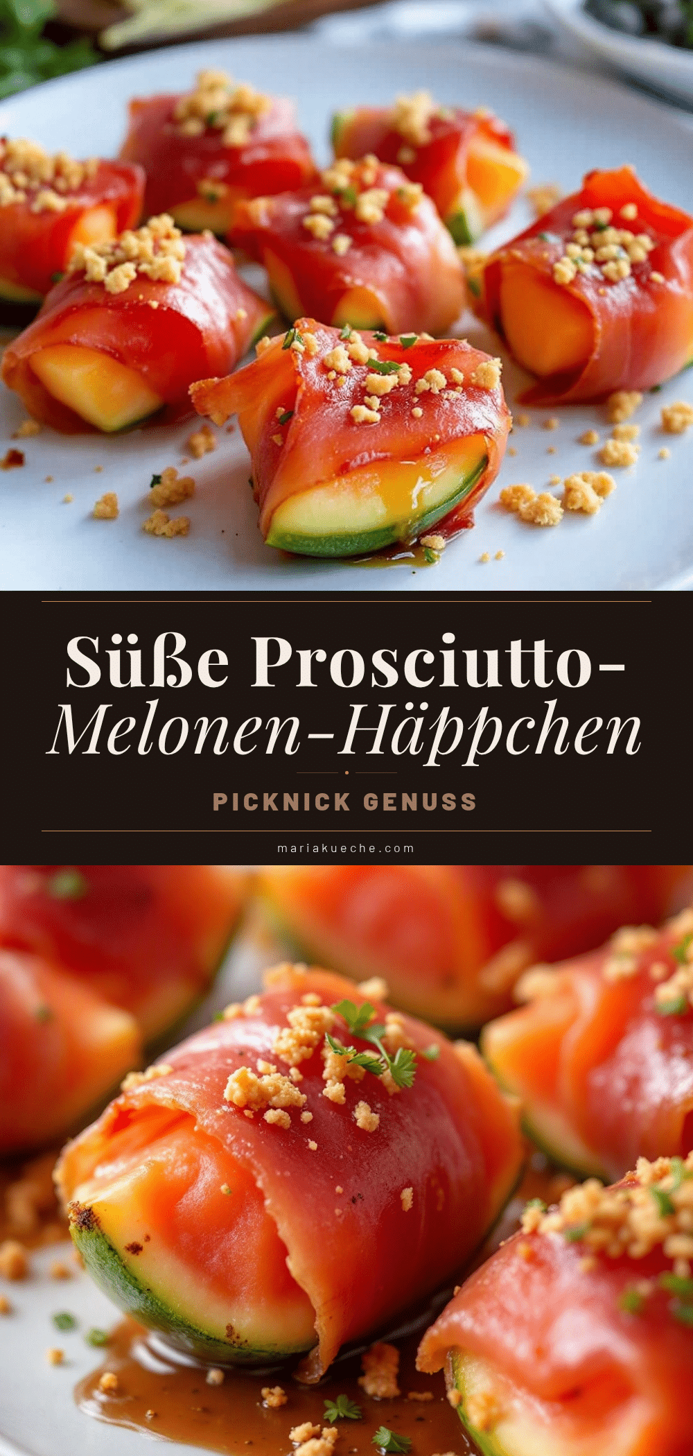 Prosciutto-Melonen-Häppchen recipe