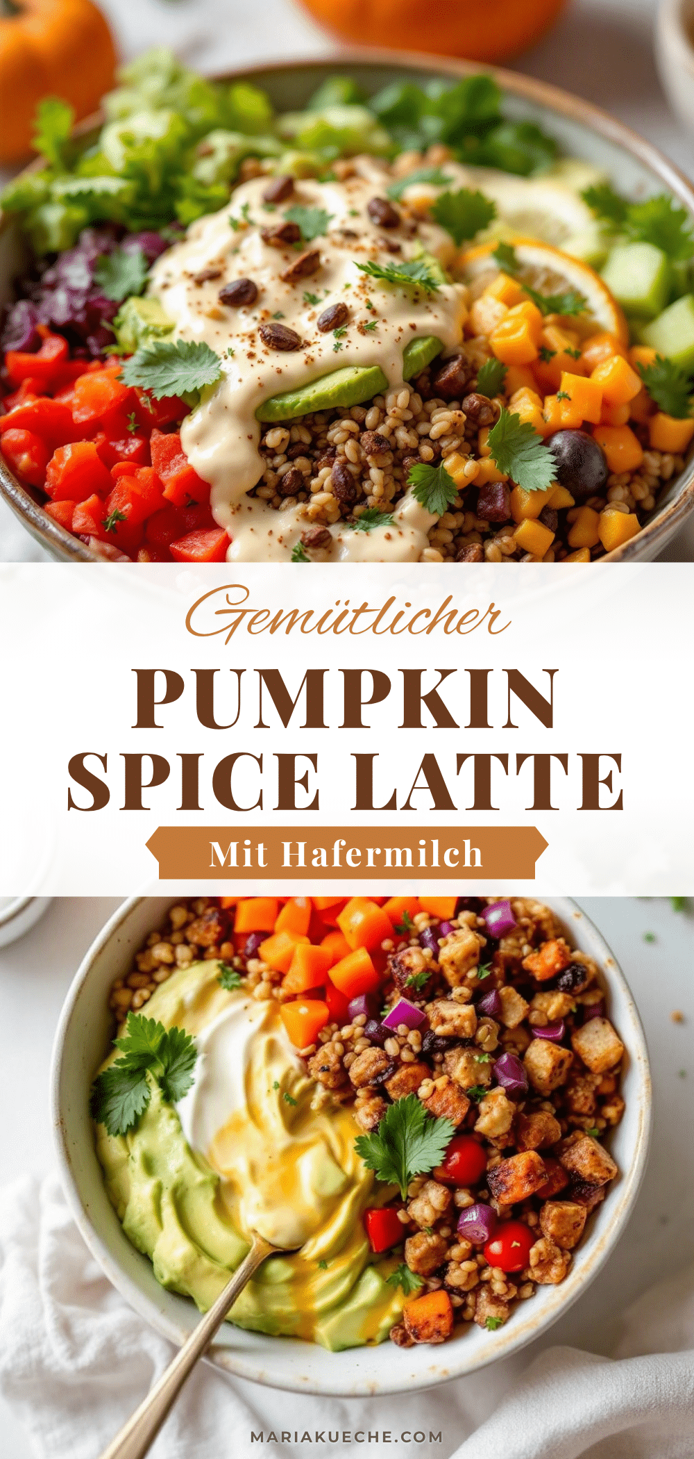 Pumpkin Spice Latte mit Hafermilch recipe