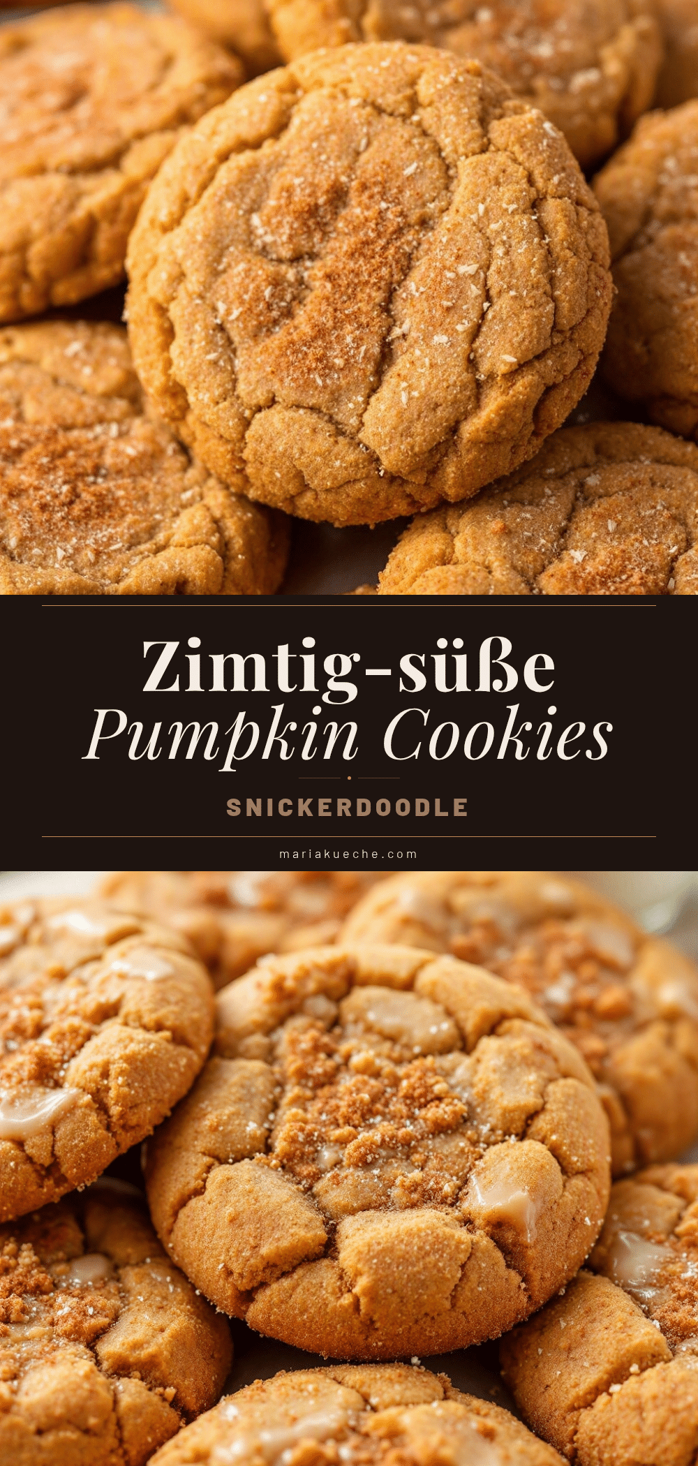Pumpkin Spice Snickerdoodle Cookies recipe