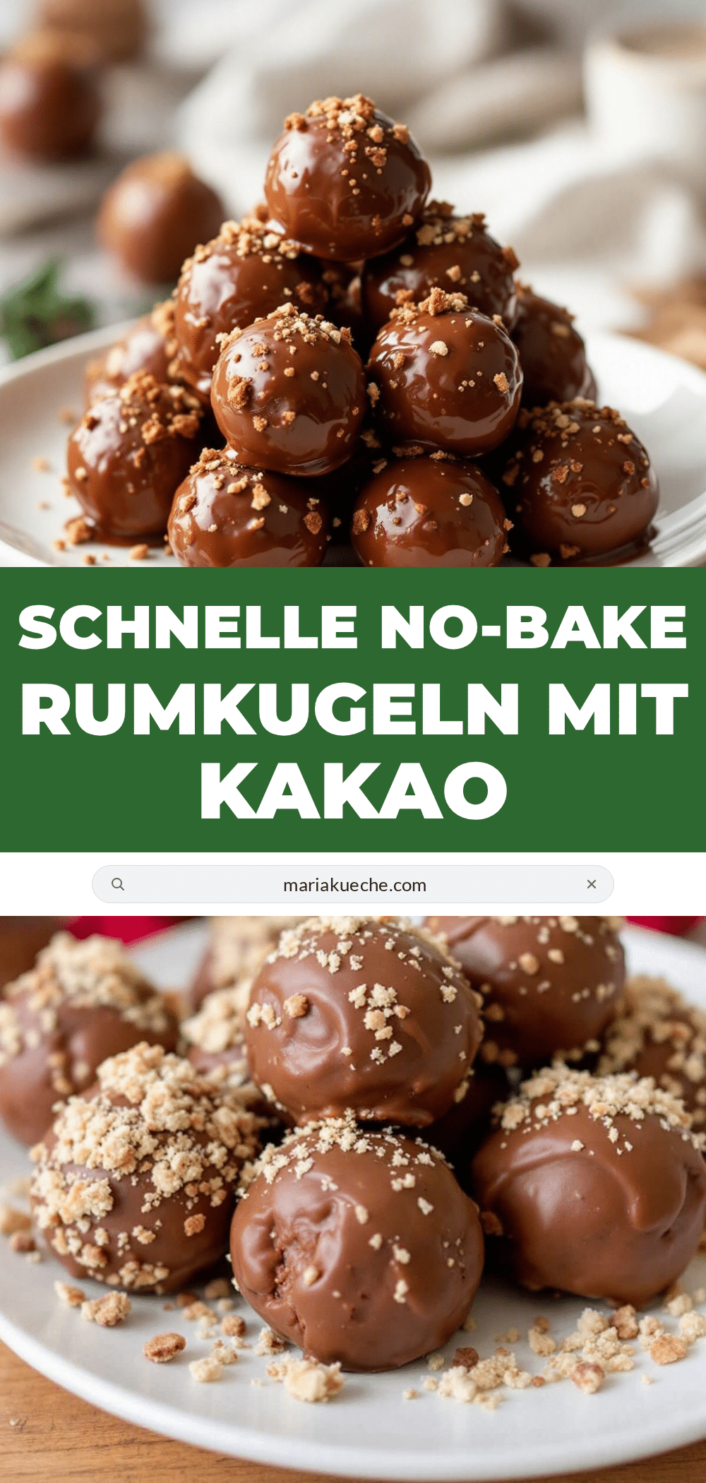 Rumkugeln Rezept recipe