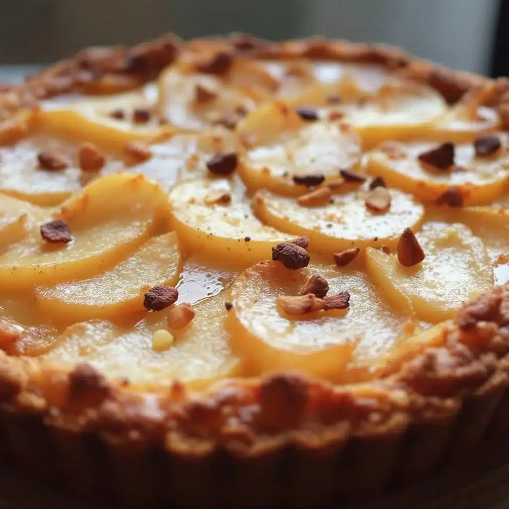 Saftige Birnen-Mandel-Tarte - featured image