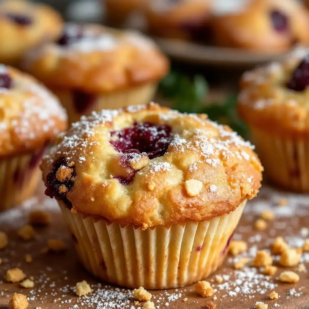 Saftige Kürbis-Muffins mit Zimt-Streuseln - featured image