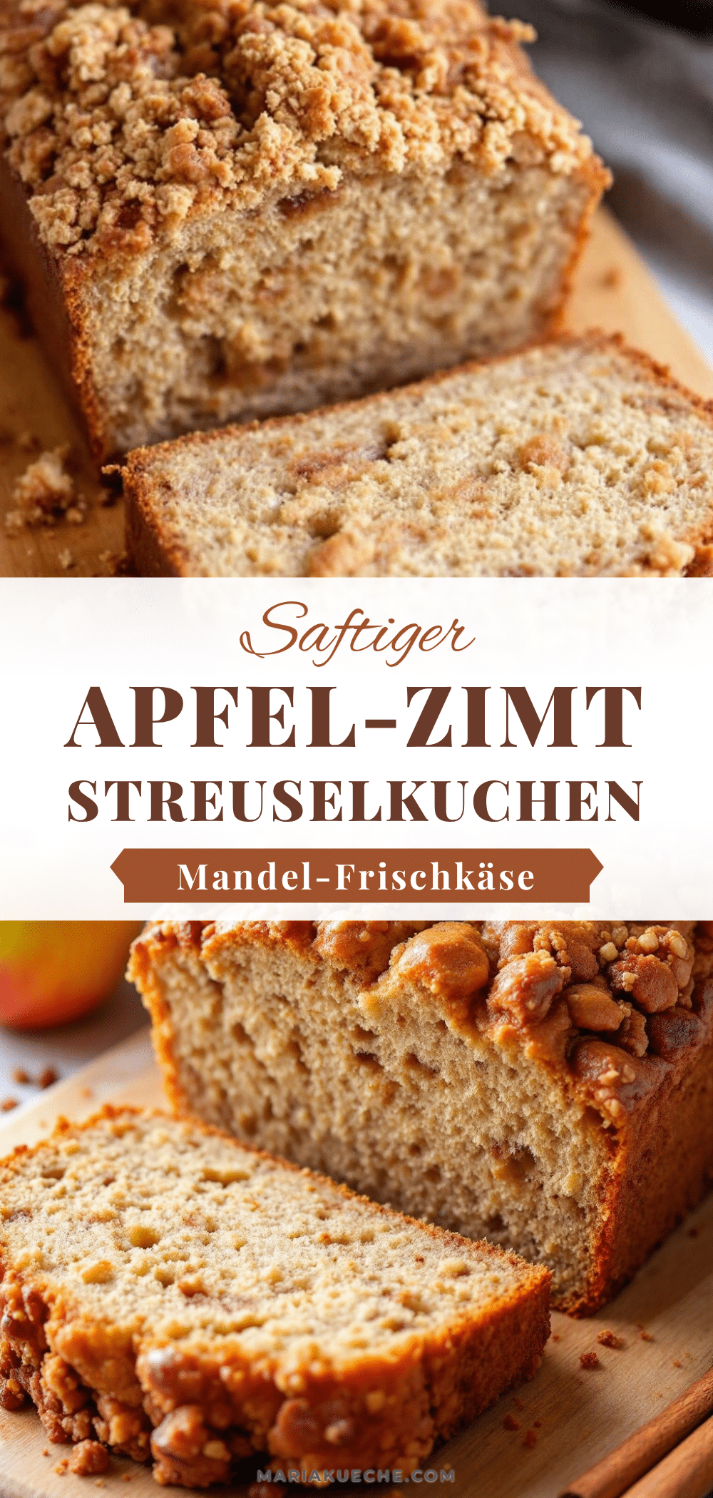 Saftiger Apfel-Zimt-Streuselkuchen recipe