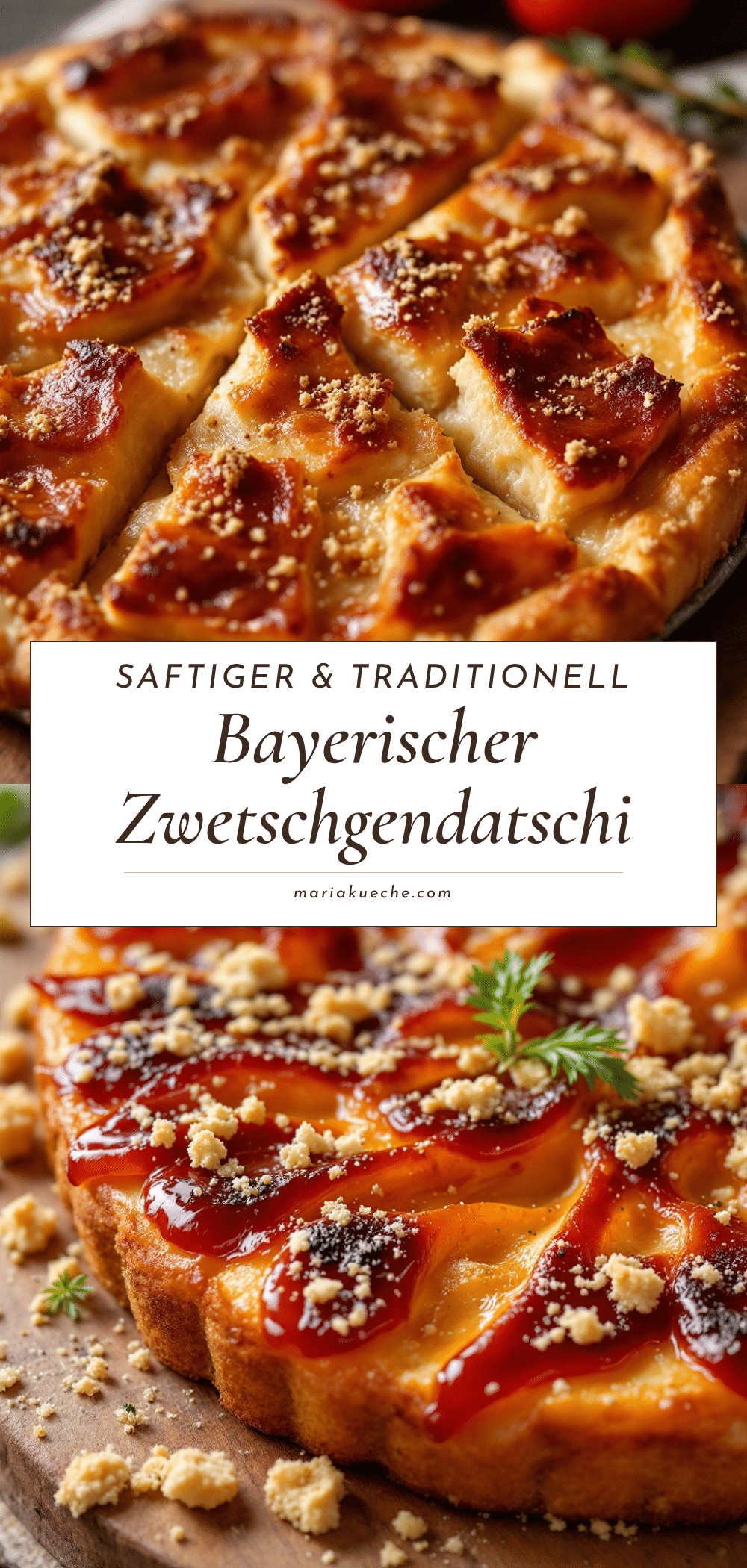 Saftiger Bayerischer Zwetschgendatschi vom Blech recipe