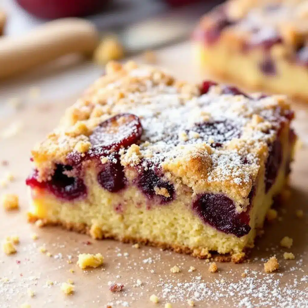 Saftiger bayerischer Zwetschgenkuchen mit Hefeteig preparation steps