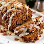 Saftiger Lebkuchen-Kuchen mit Frischkäse-Glasur - featured image
