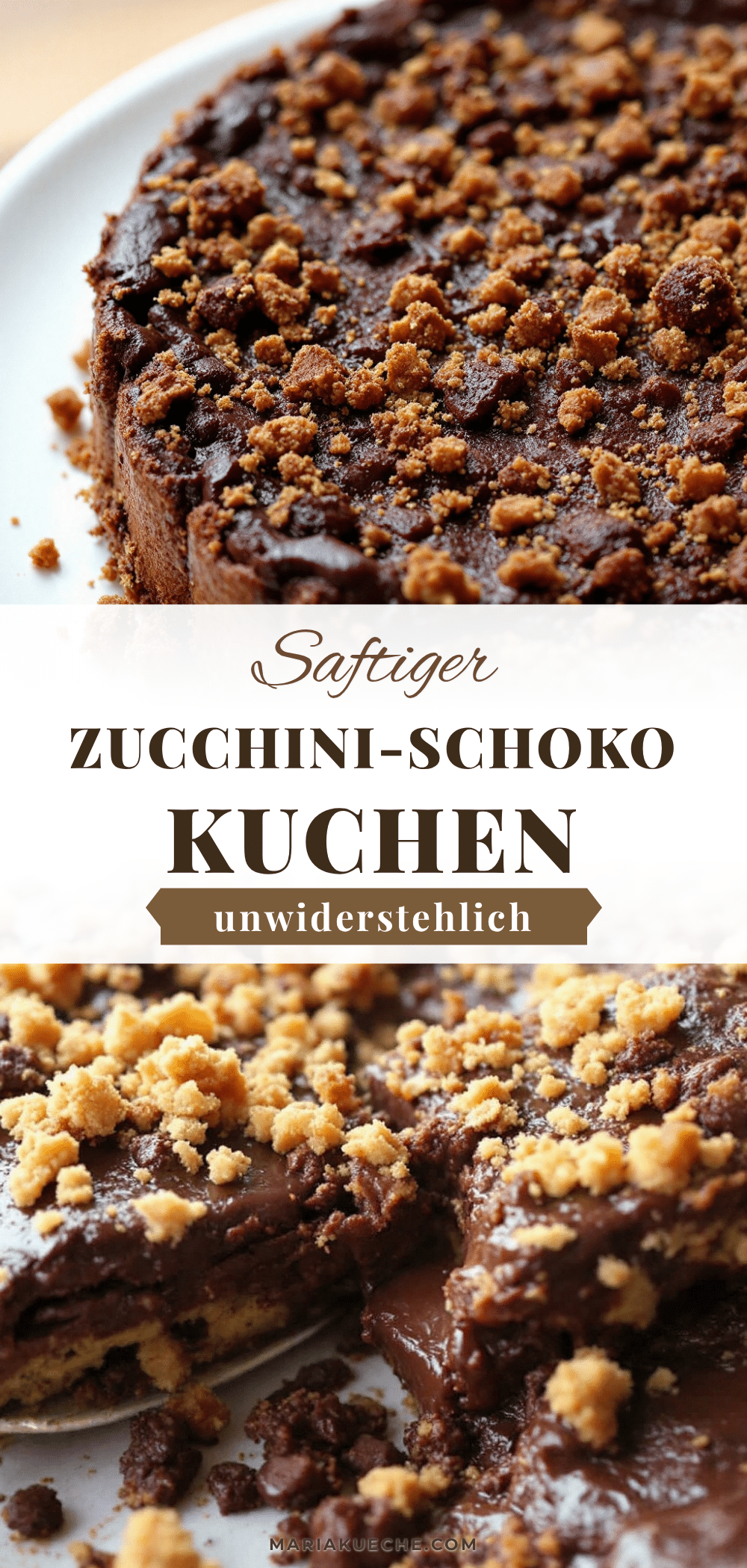 Saftiger Zucchini-Schoko-Kuchen recipe