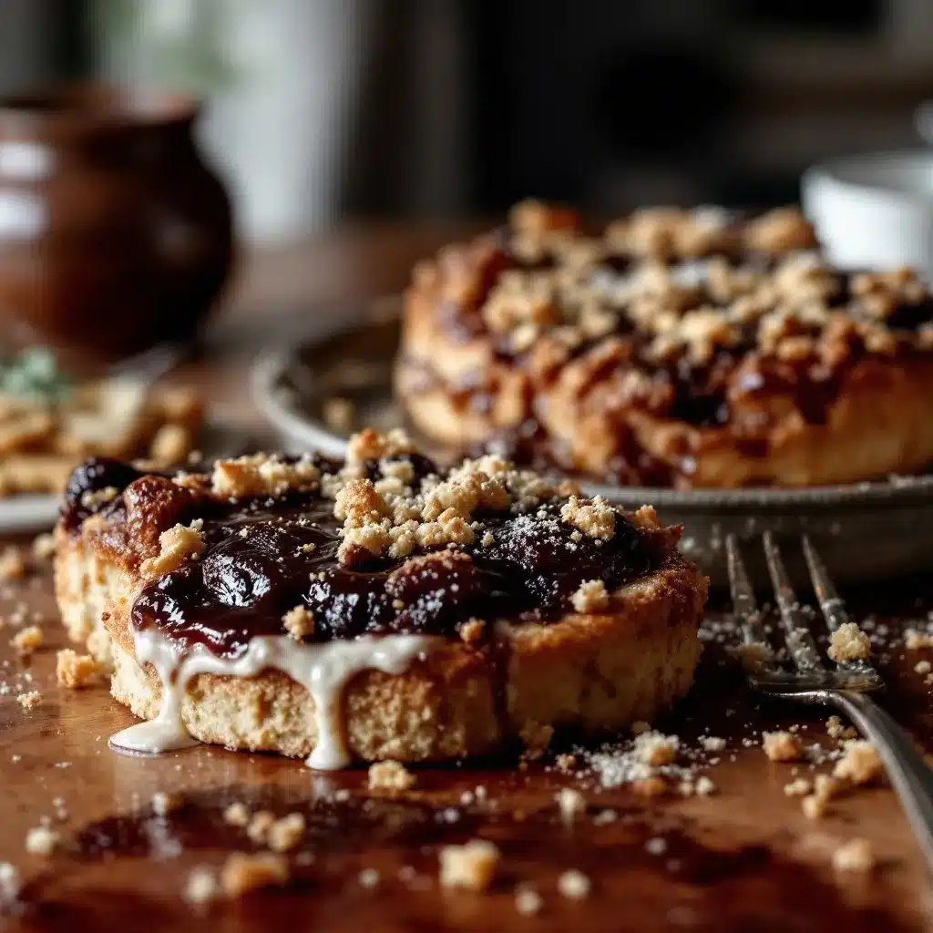 Saftiger Zwetschgenkuchen mit Mürbeteigboden und Zimt preparation steps