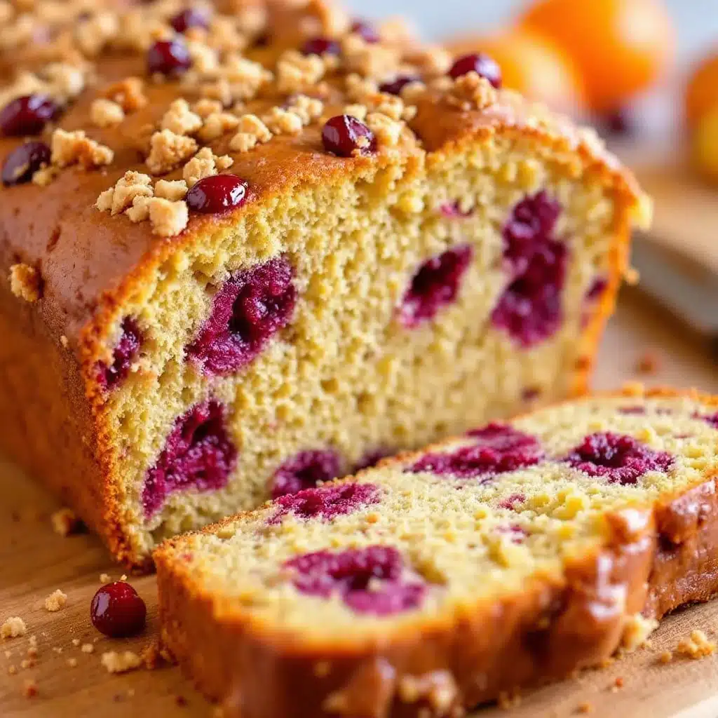Saftiges Cranberry-Orangen Brot - featured image