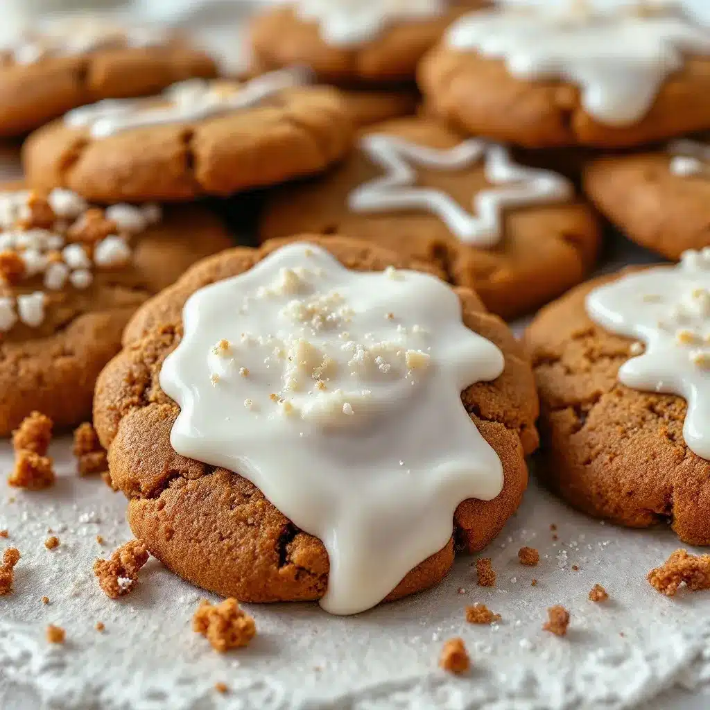 Saftigste Lebkuchen mit Zuckerguss preparation steps
