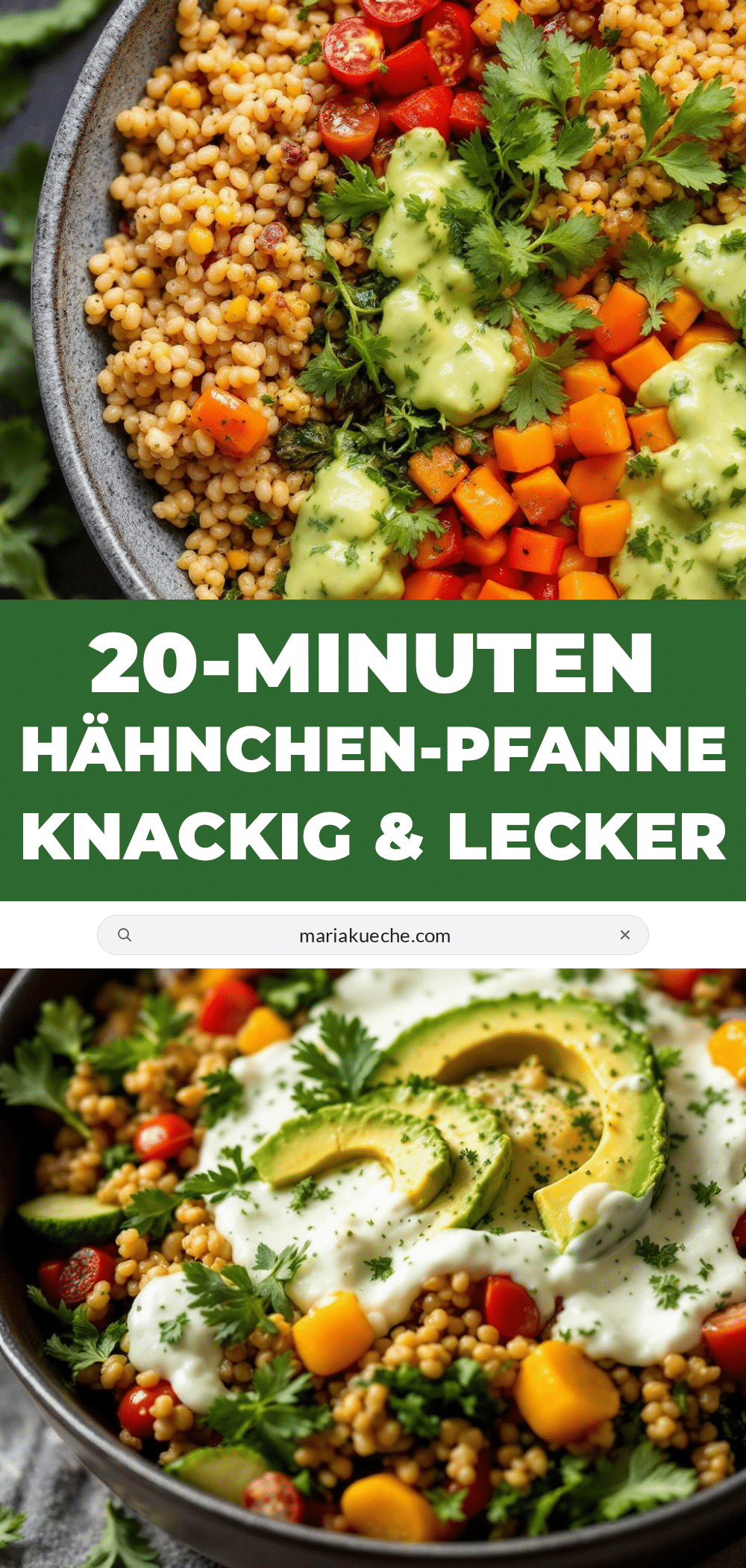 Schnelle 20-Minuten Hähnchen-Gemüse-Pfanne recipe
