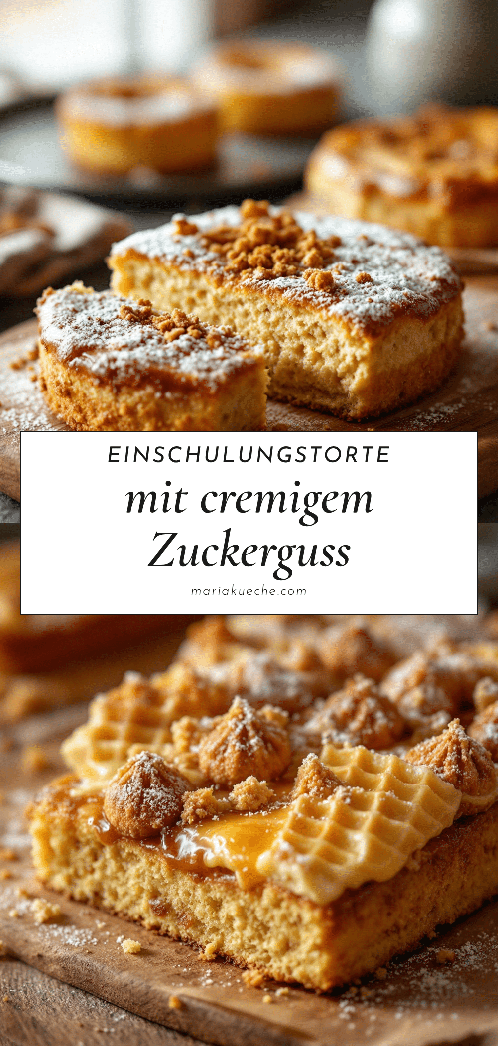 Schultüten-Motivtorte zur Einschulung recipe