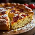 schwäbischer Zwiebelkuchen mit Speck - featured image