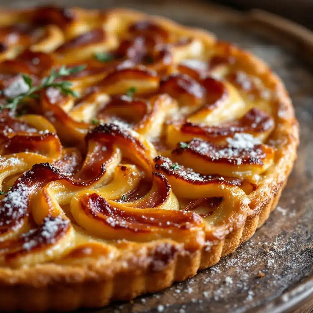 schwäbischer Zwiebelkuchen mit Speck preparation steps