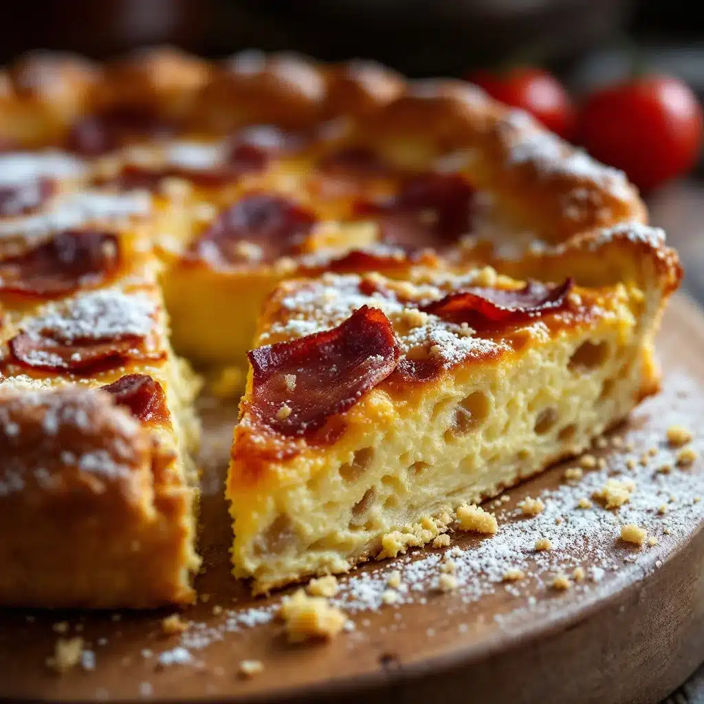 schwäbischer Zwiebelkuchen mit Speck - featured image
