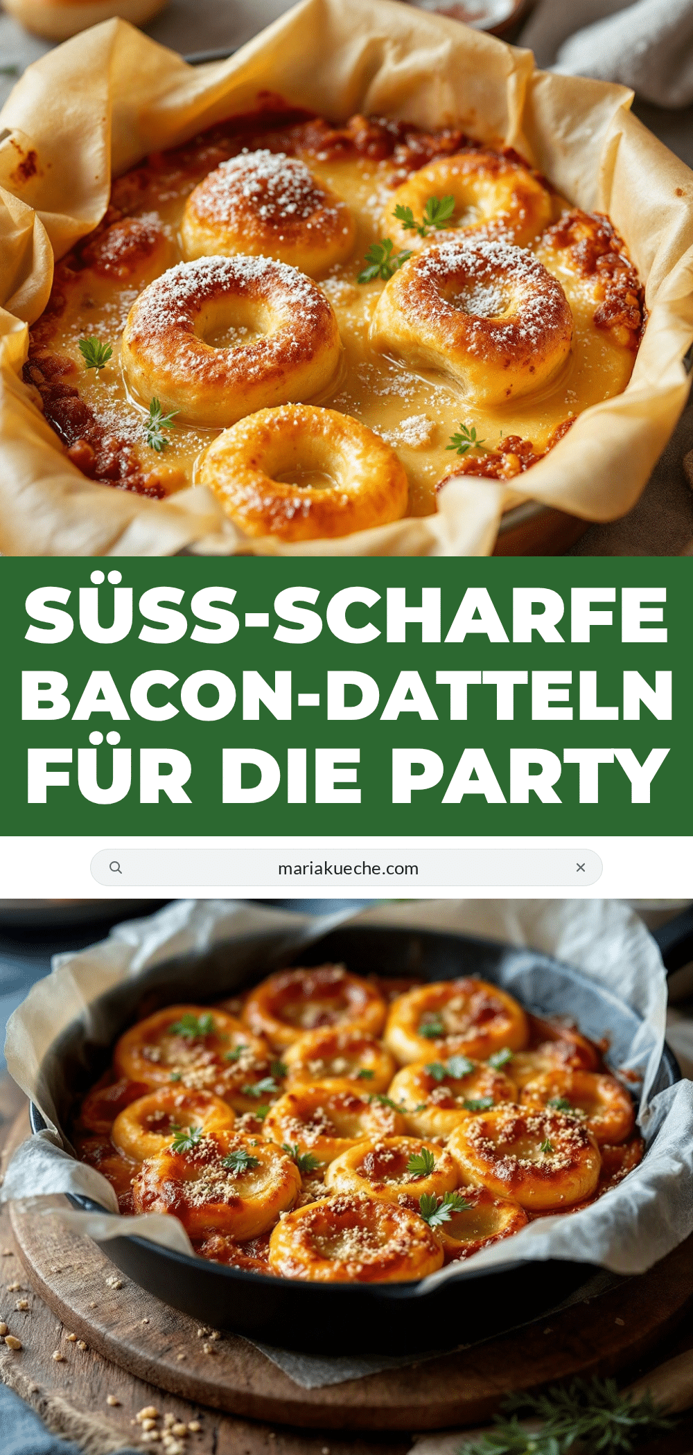 Süß-scharfe Bacon-Datteln recipe