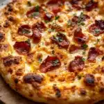 Trauben-Flammkuchen mit Ziegenkäse - featured image