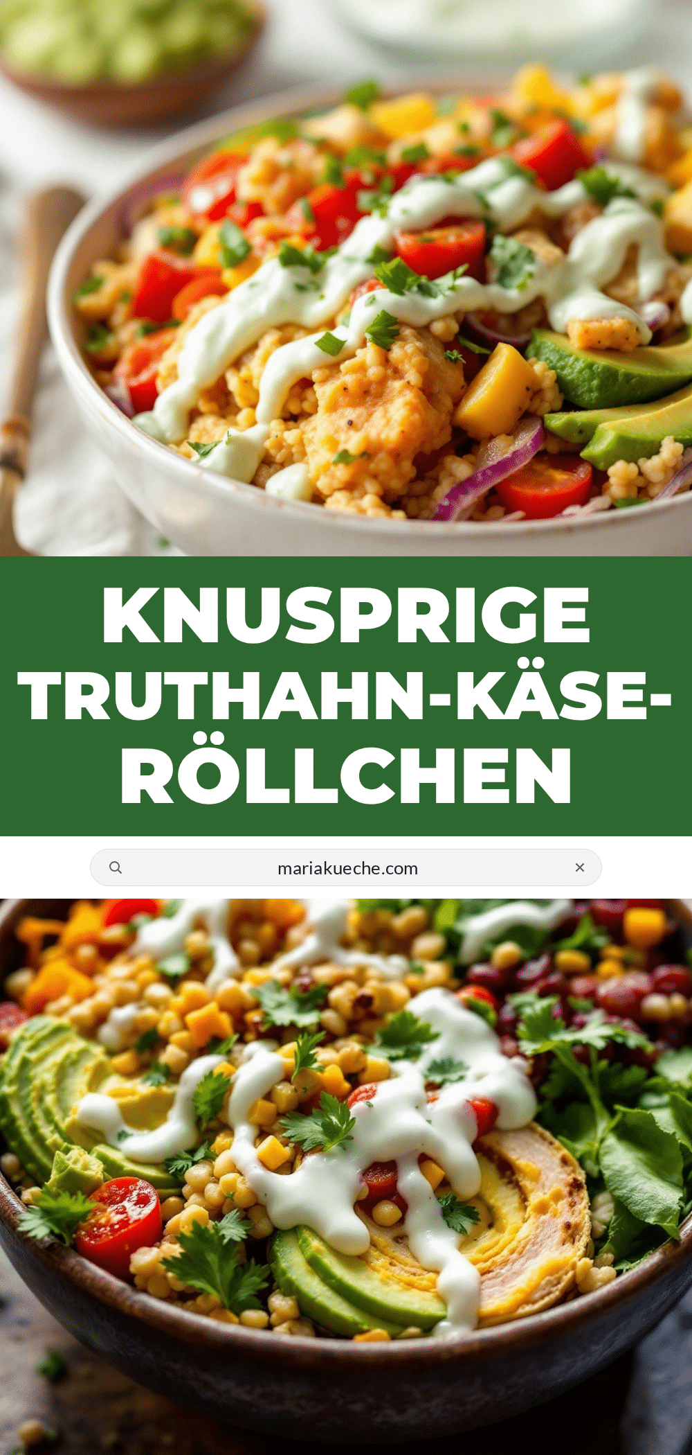 Truthahn-Käse-Röllchen Brotdose Rezept recipe