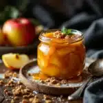 weihnachtliche Apfel-Zimt-Marmelade - featured image