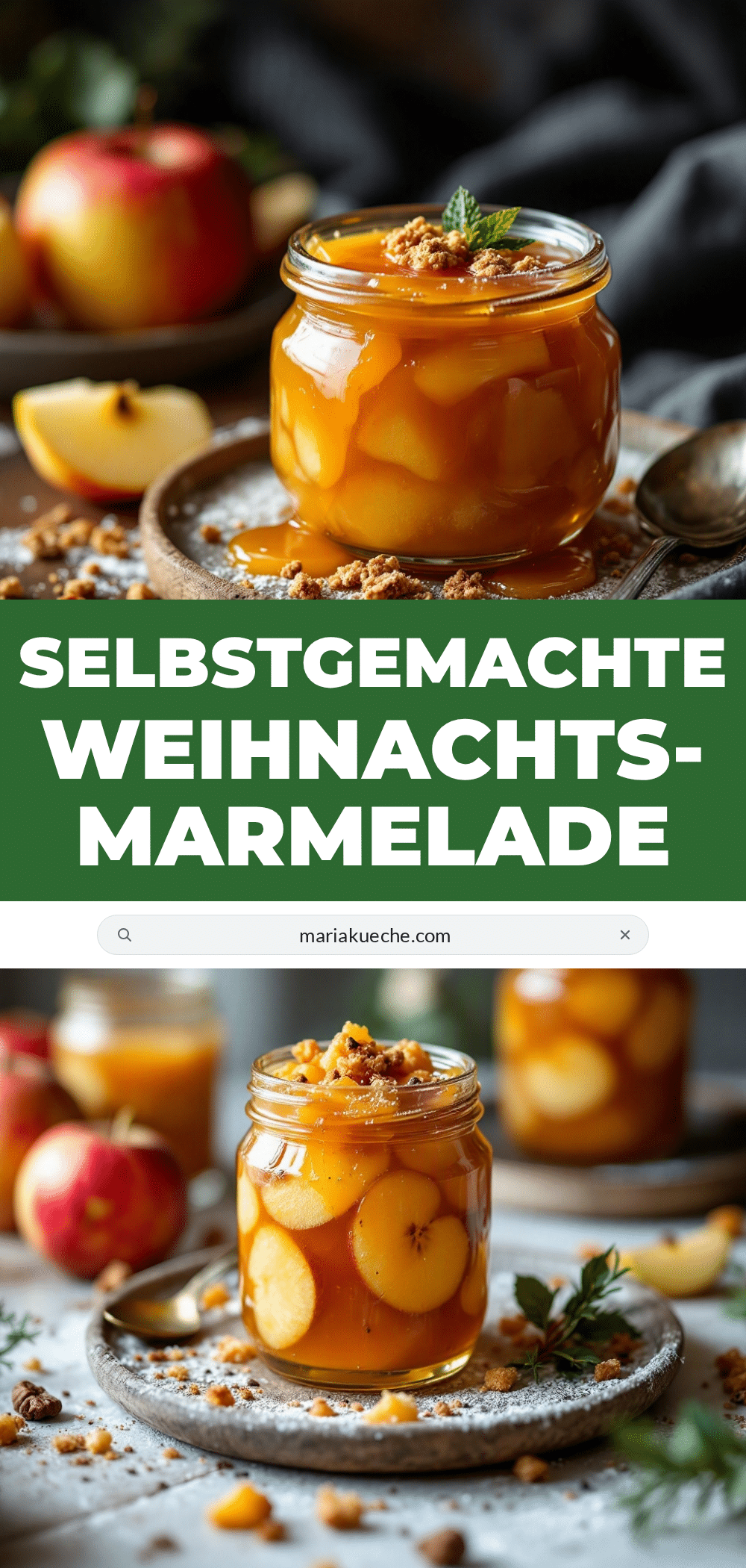 weihnachtliche Apfel-Zimt-Marmelade recipe