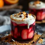 alkoholfreier Blutorangen-Halloween-Punsch - featured image