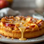 Apfelkuchen mit Vanillesauce - featured image