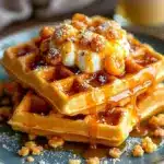 Brunch-Waffeln mit Birnen - featured image
