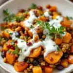 Butternut-Kürbis-Ecken mit Rosmarin - featured image