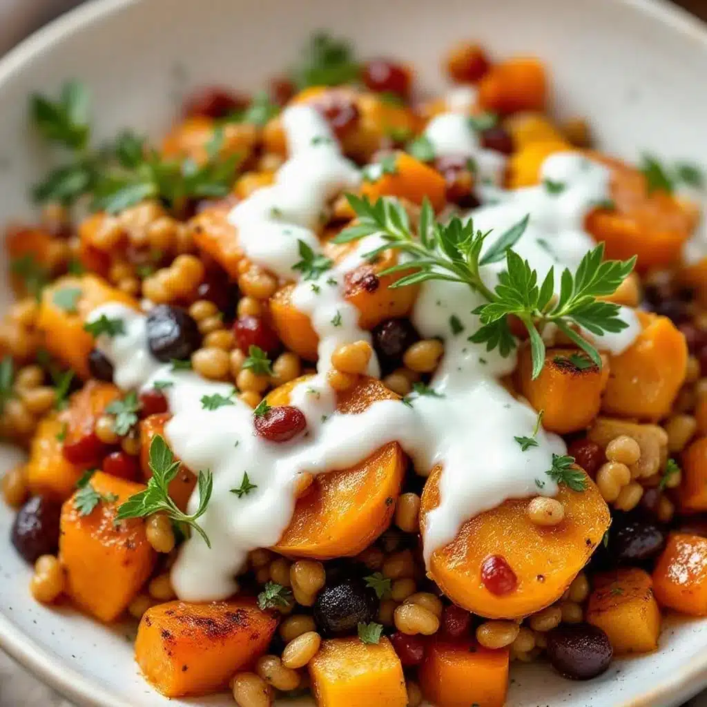 Butternut-Kürbis-Ecken mit Rosmarin - featured image