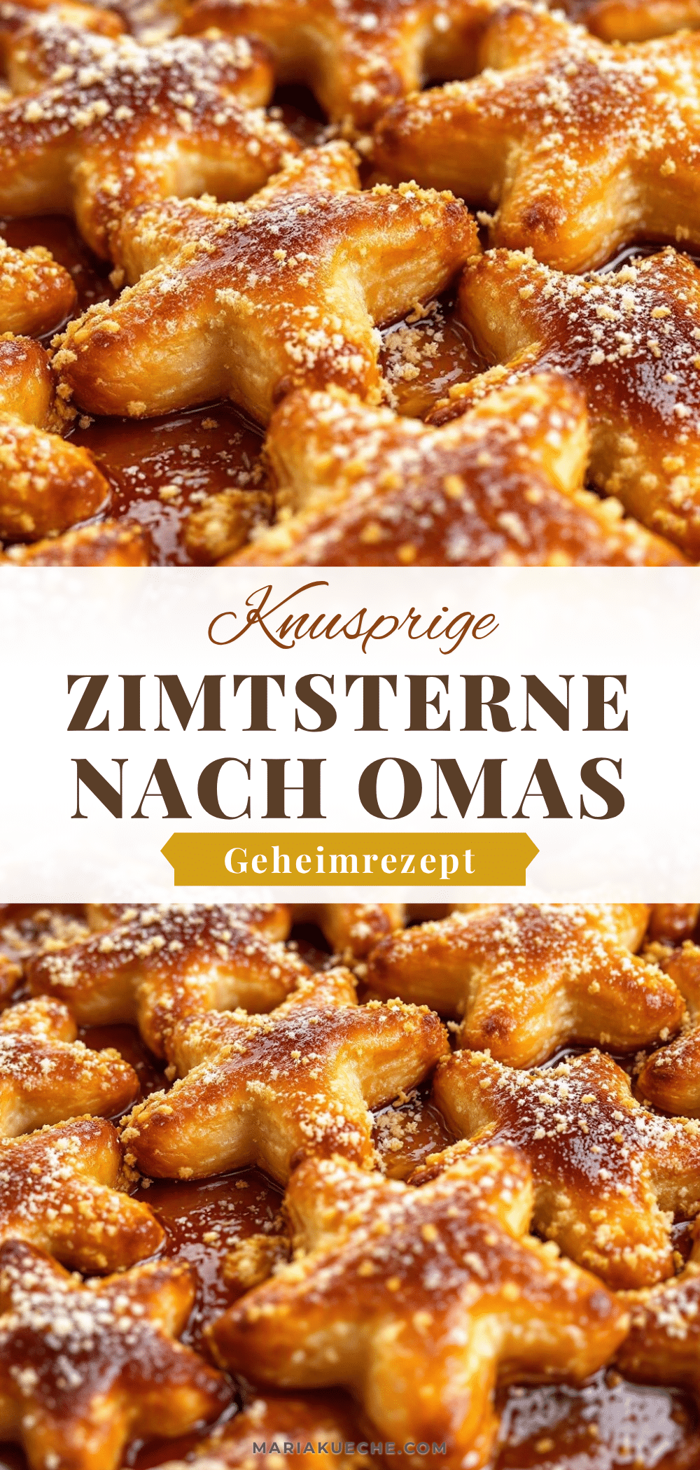 Classic Zimtsterne recipe