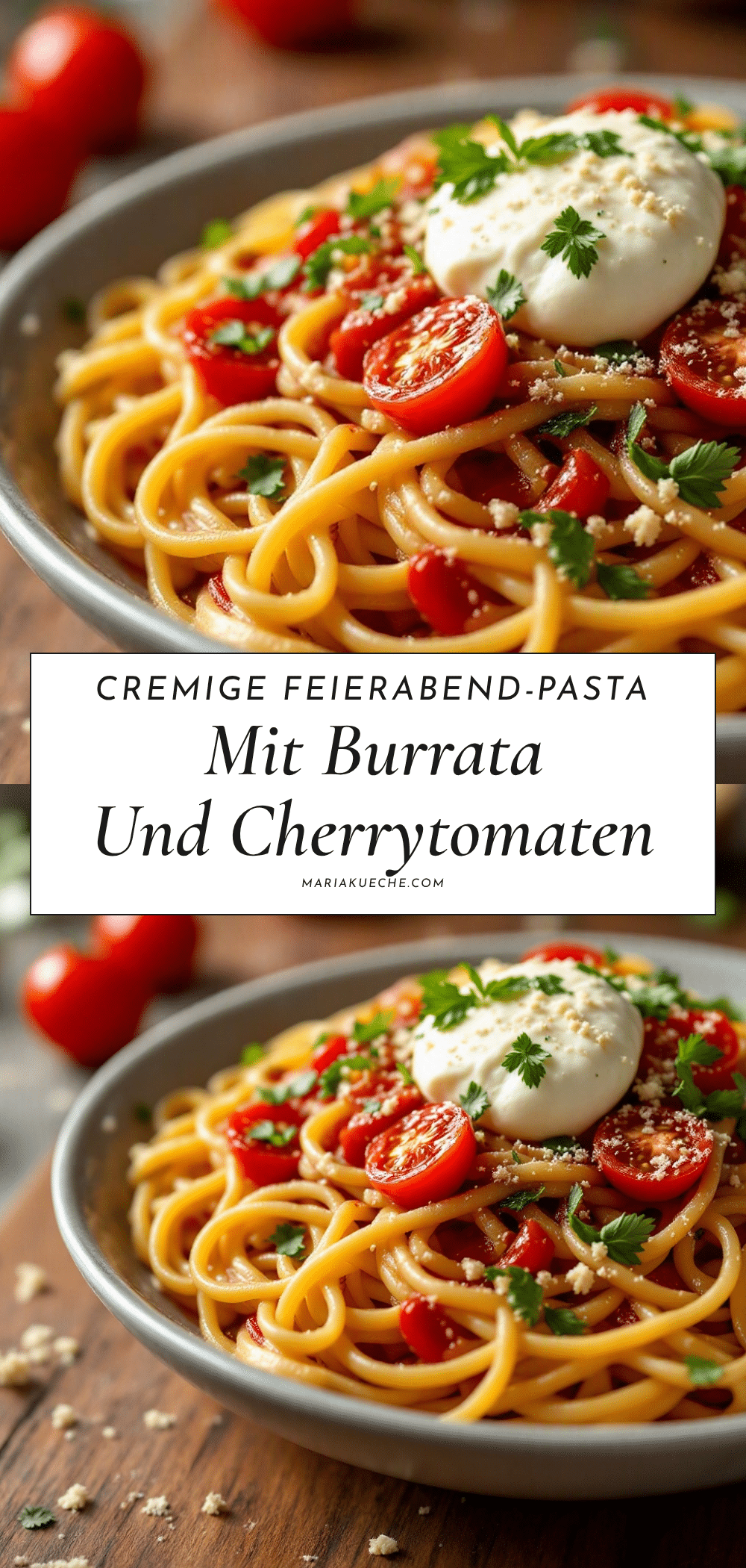 Cremige Feierabend-Pasta recipe