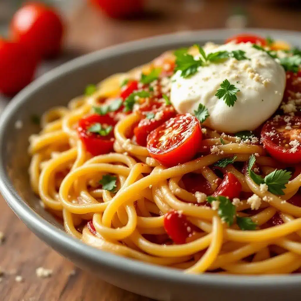 Cremige Feierabend-Pasta - featured image