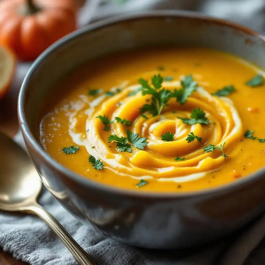 Cremige Herbstliche Blumenkohlsuppe mit Curry - featured image