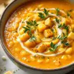 cremige Kürbissuppe - featured image