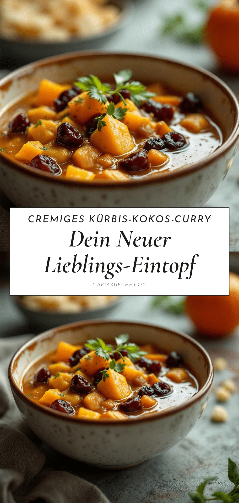 Cremiger Kürbis-Kokos-Curry-Eintopf recipe