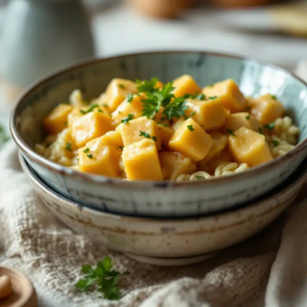 Cremiger Wirsing-Eintopf mit Räuchertofu preparation steps