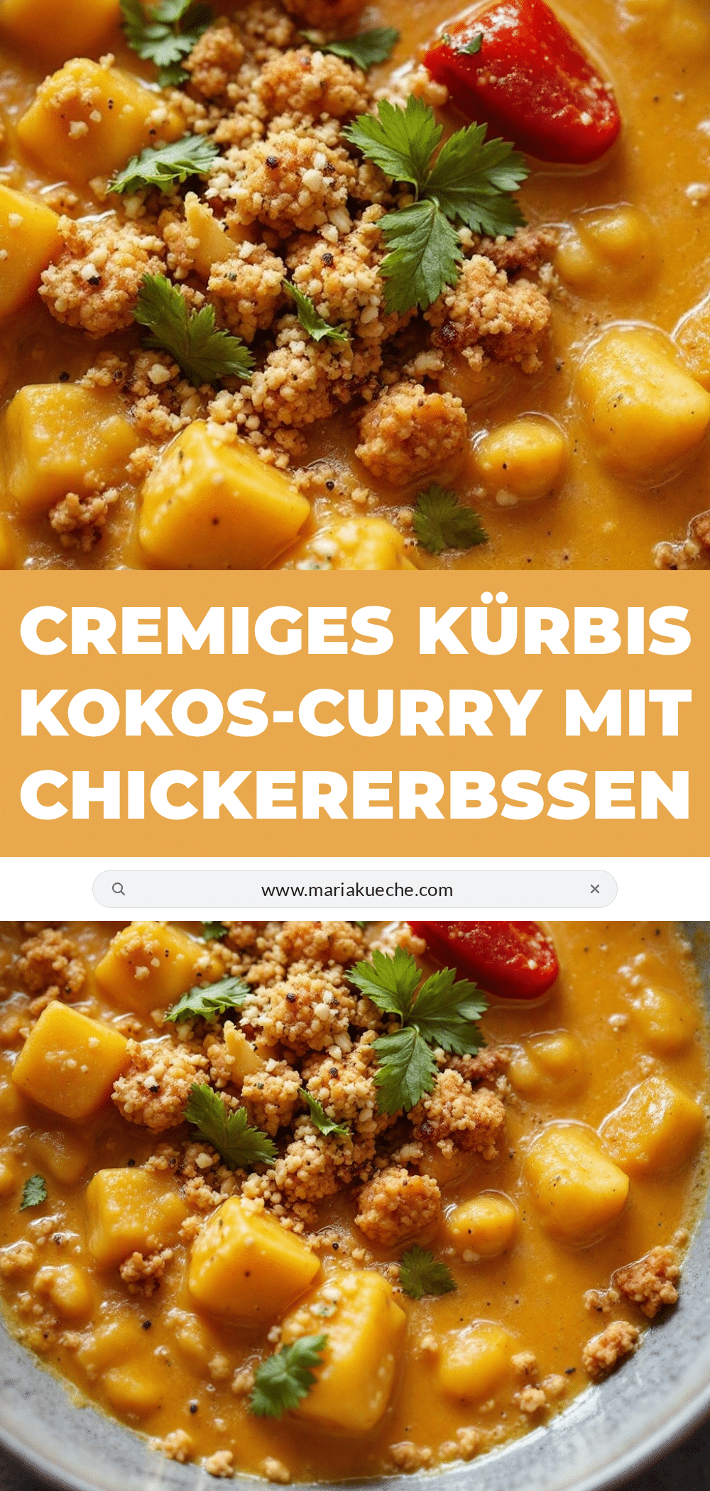 Cremiges Kürbis-Kokos-Curry recipe