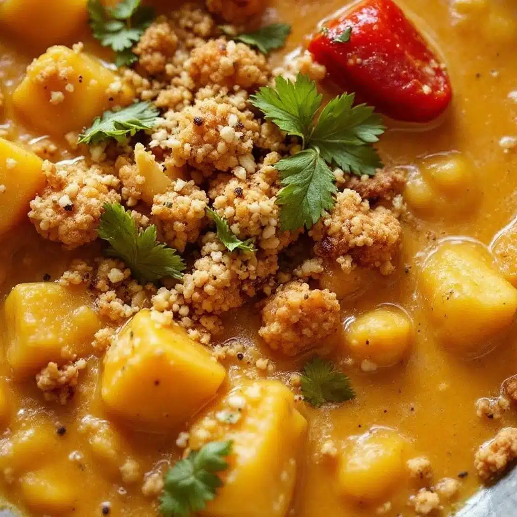 Cremiges Kürbis-Kokos-Curry - featured image