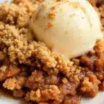 Cremiges Miso-Karamell-Apfel-Crumble - featured image
