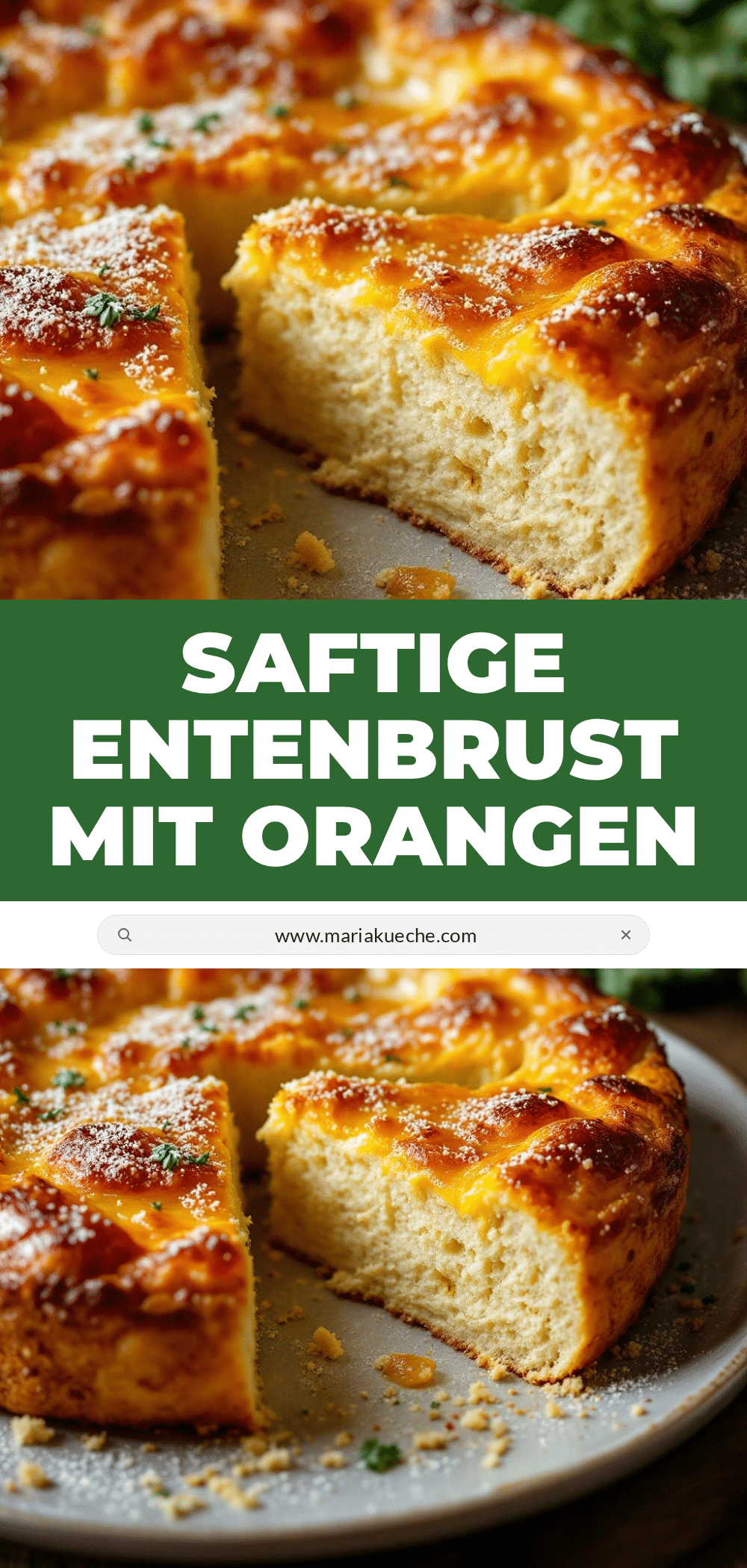 Entenbrust mit Orangen-Zimt-Sauce recipe