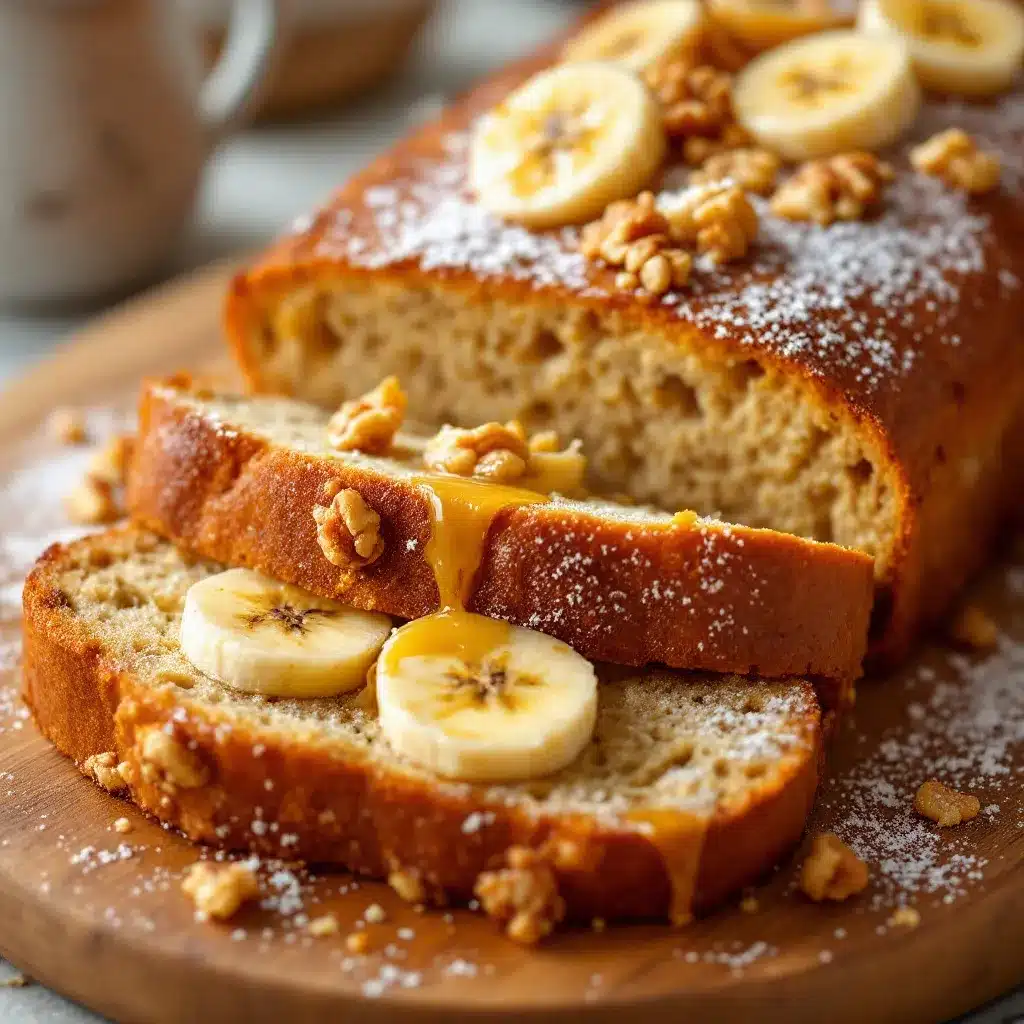 feuchtes Zimt-Bananenbrot mit Walnüssen preparation steps