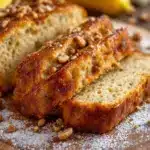Fluffiges Bananenbrot mit Walnüssen - featured image